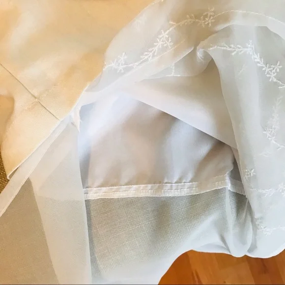 LORI M COLLECTION | Elegant White Linen Maxi Dress Size 12 - Picture 5 of 16